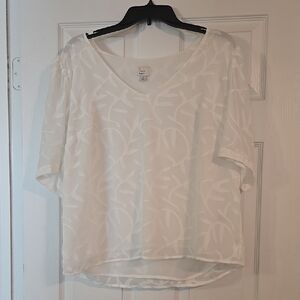 Elegant White Women's Top
